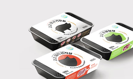 고고 패키지 디자인