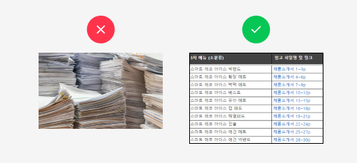 해당 자료를 어디에 넣을지 알려주세요.